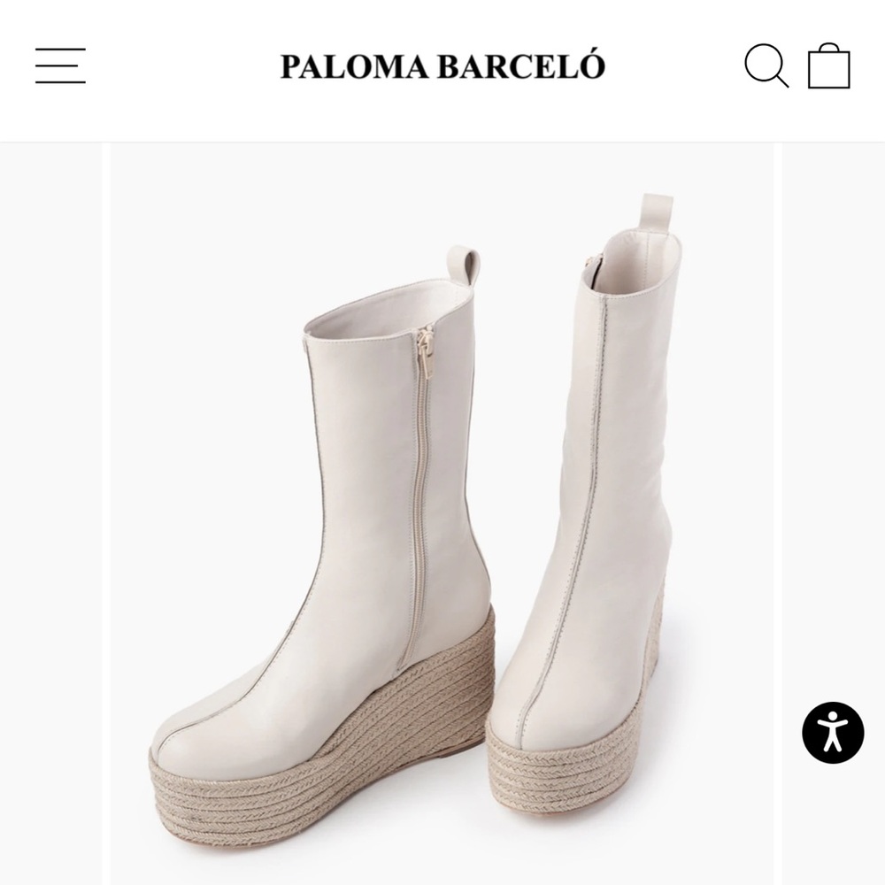 Paloma Barcelo Lennon Platform Espadrille-NEW